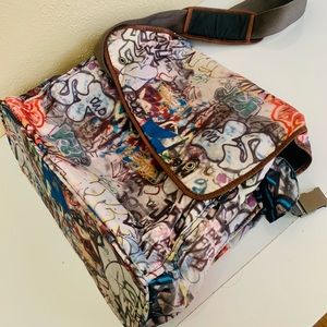 💁🏻‍♀️Rare Lesportsac Large Weekender Duffel Bag